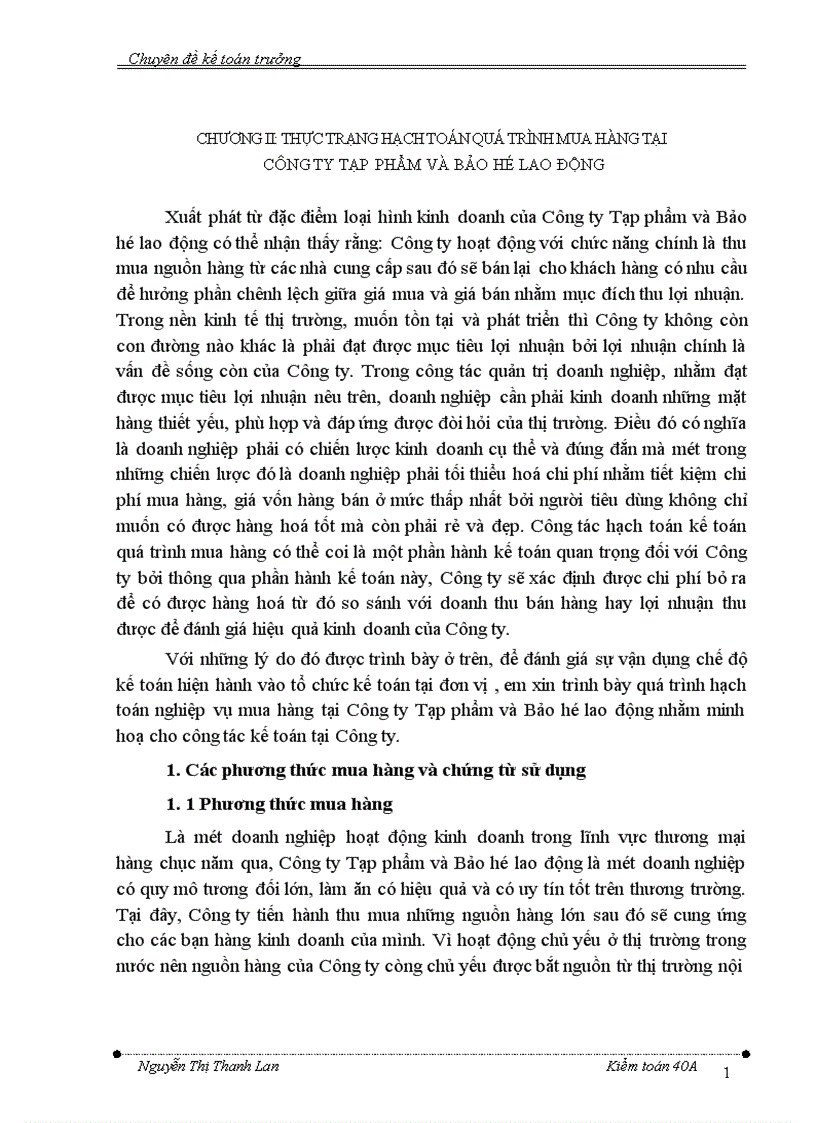 image for page Một số đánh giá và kiến nghị về công tác kế toán tại Công ty Tạp phẩm và Bảo hộ lao động 1