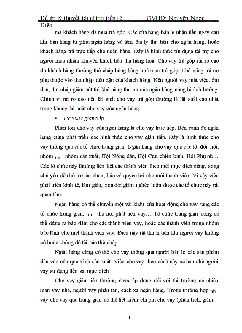 image for page Tín dụng ngân hàng và vai trò của tín dụng ngân hàng trong quá trình phát triển kinh tế xã hội