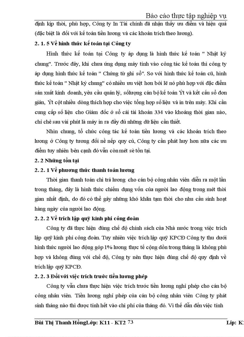 image for page Hoàn thiện công tác kế toán tiền lương và các khoản trích theo lương tại công ty In Tài Chính 1