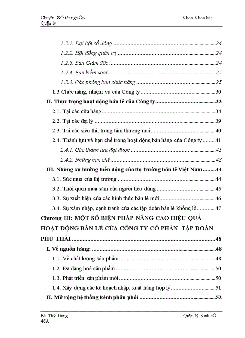 image for page Một số biện pháp nâng cao hiệu quả hoạt động bán lẻ tại Công ty Cổ phần Tập đoàn Phú Thái