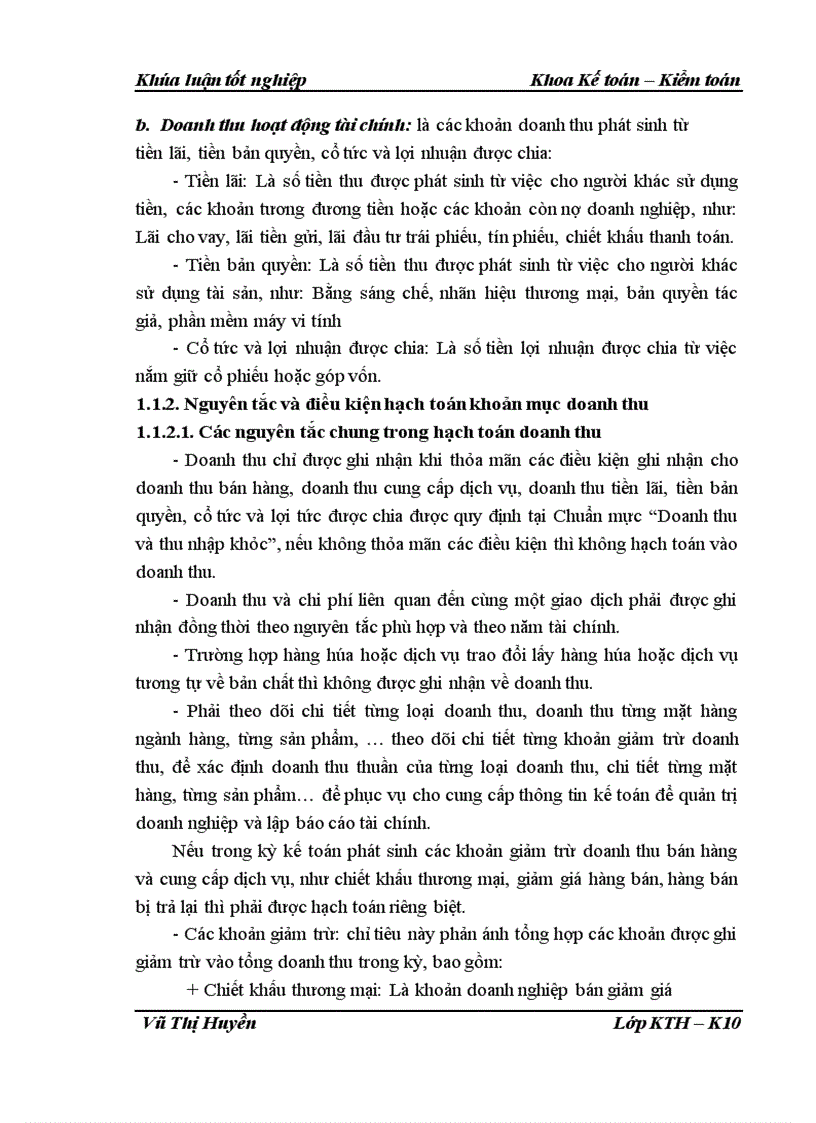 image for page Hoàn thiện quy trình kiểm toán khoản mục doanh thu trong kiểm toán báo cáo tài chính do Công ty Hợp danh Kiểm toán Việt Nam thực hiện