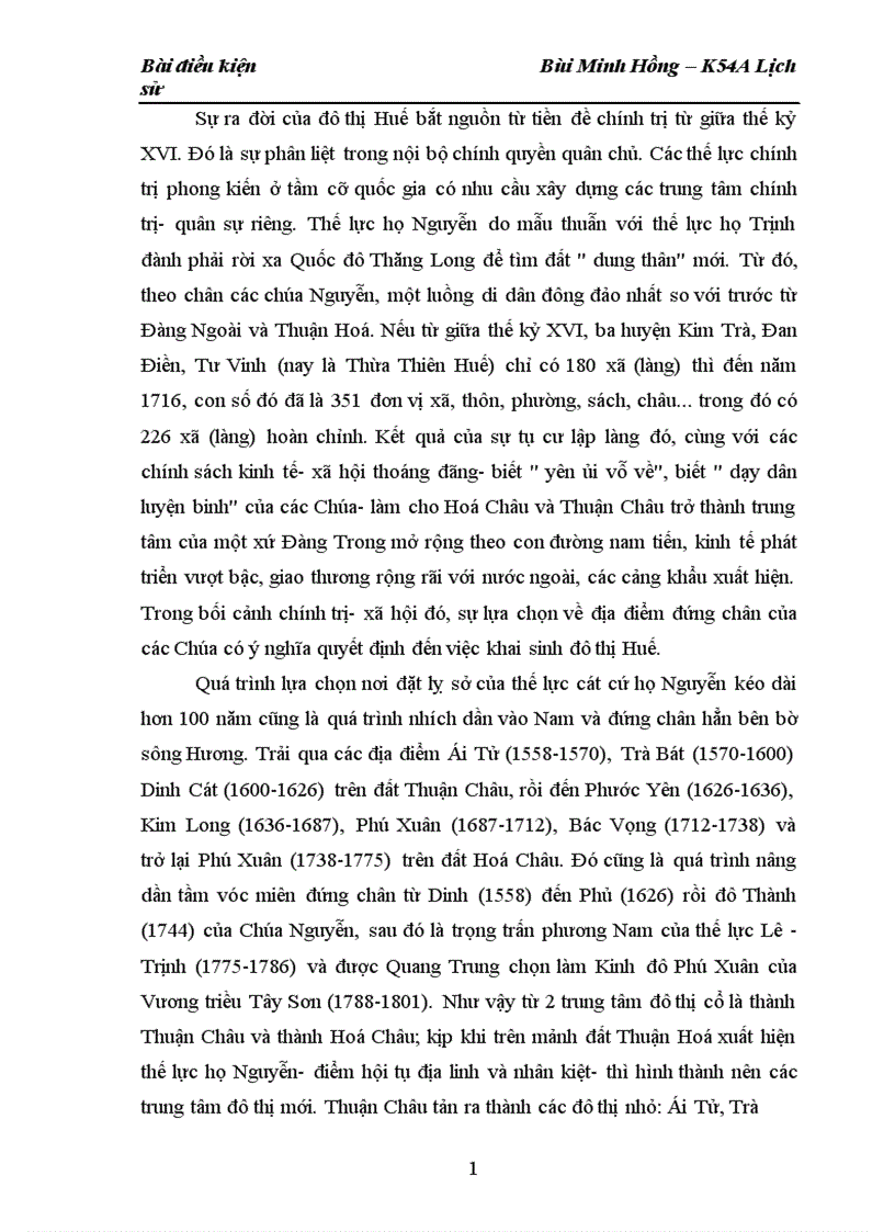 image for page Lịch sử đô thị Huế