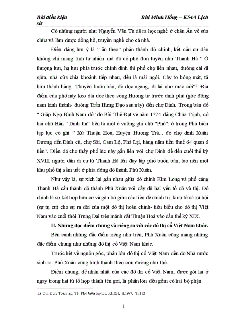 image for page Lịch sử đô thị Huế