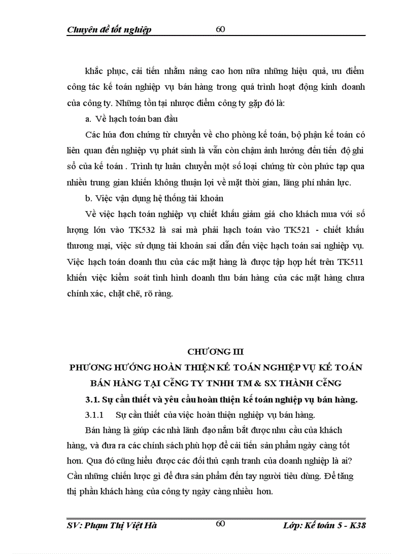 image for page Hoàn thiện kế toán nghiệp vụ bán hàng tại công ty Thương mại và Sản xuất Thành Công trong điều kiện vận dụng chuẩn mực kế toán số 14 1
