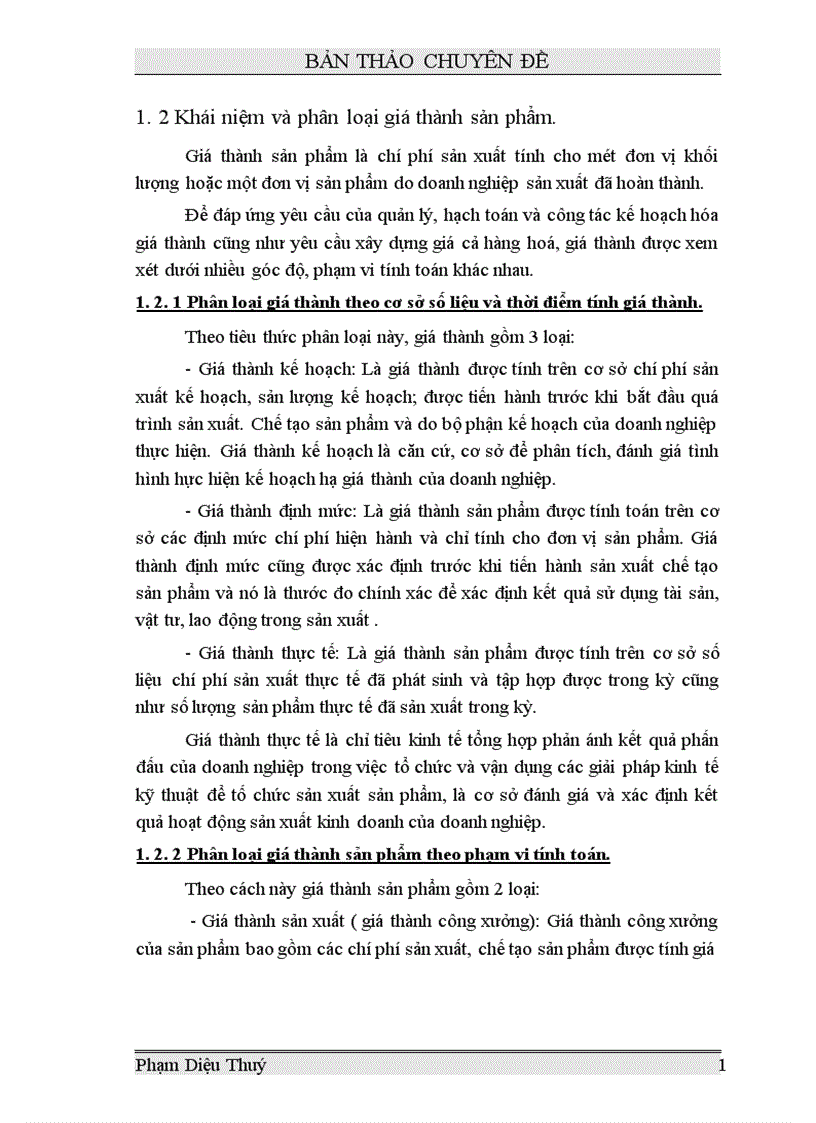 image for page Một số vấn đề lý luận chung về tổ chức kế toán chi phí sản xuất và giá thành sản phẩm trong các doanh nghiệp sản xuất