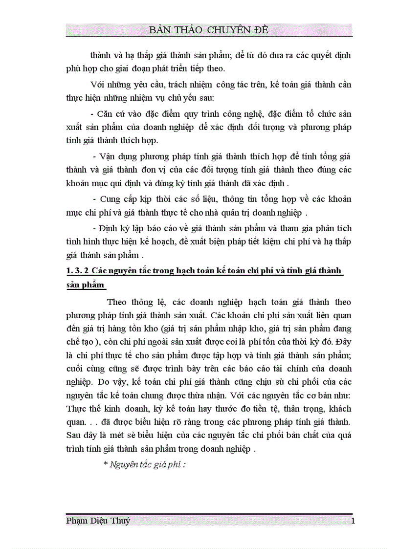 image for page Một số vấn đề lý luận chung về tổ chức kế toán chi phí sản xuất và giá thành sản phẩm trong các doanh nghiệp sản xuất
