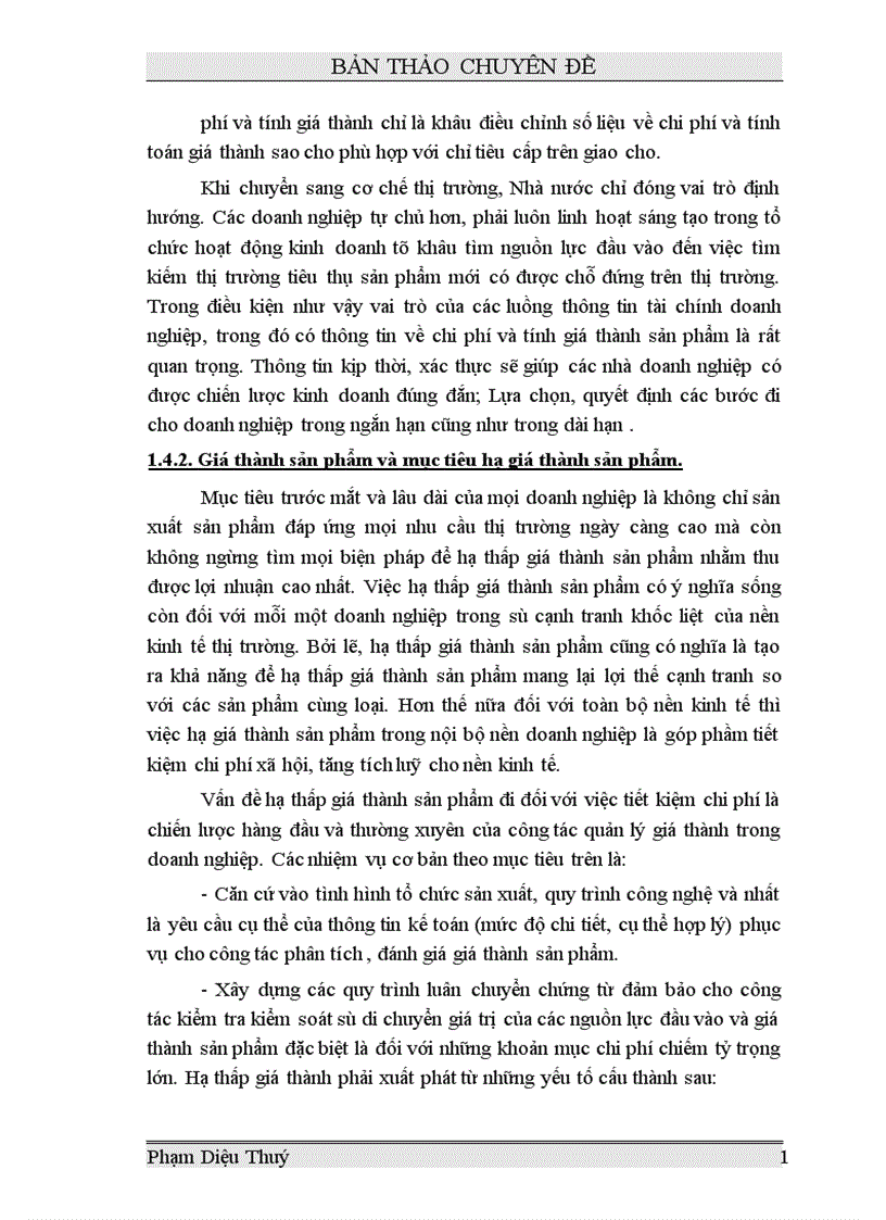 image for page Một số vấn đề lý luận chung về tổ chức kế toán chi phí sản xuất và giá thành sản phẩm trong các doanh nghiệp sản xuất