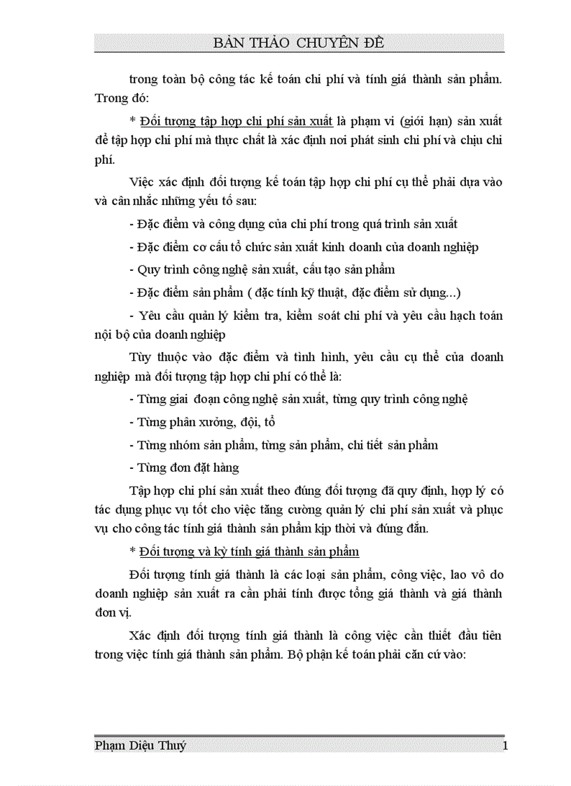 image for page Một số vấn đề lý luận chung về tổ chức kế toán chi phí sản xuất và giá thành sản phẩm trong các doanh nghiệp sản xuất