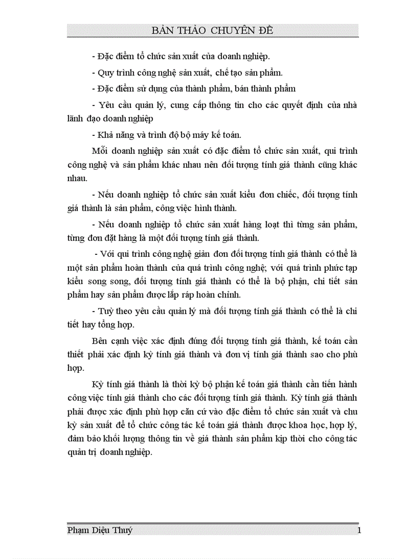 image for page Một số vấn đề lý luận chung về tổ chức kế toán chi phí sản xuất và giá thành sản phẩm trong các doanh nghiệp sản xuất