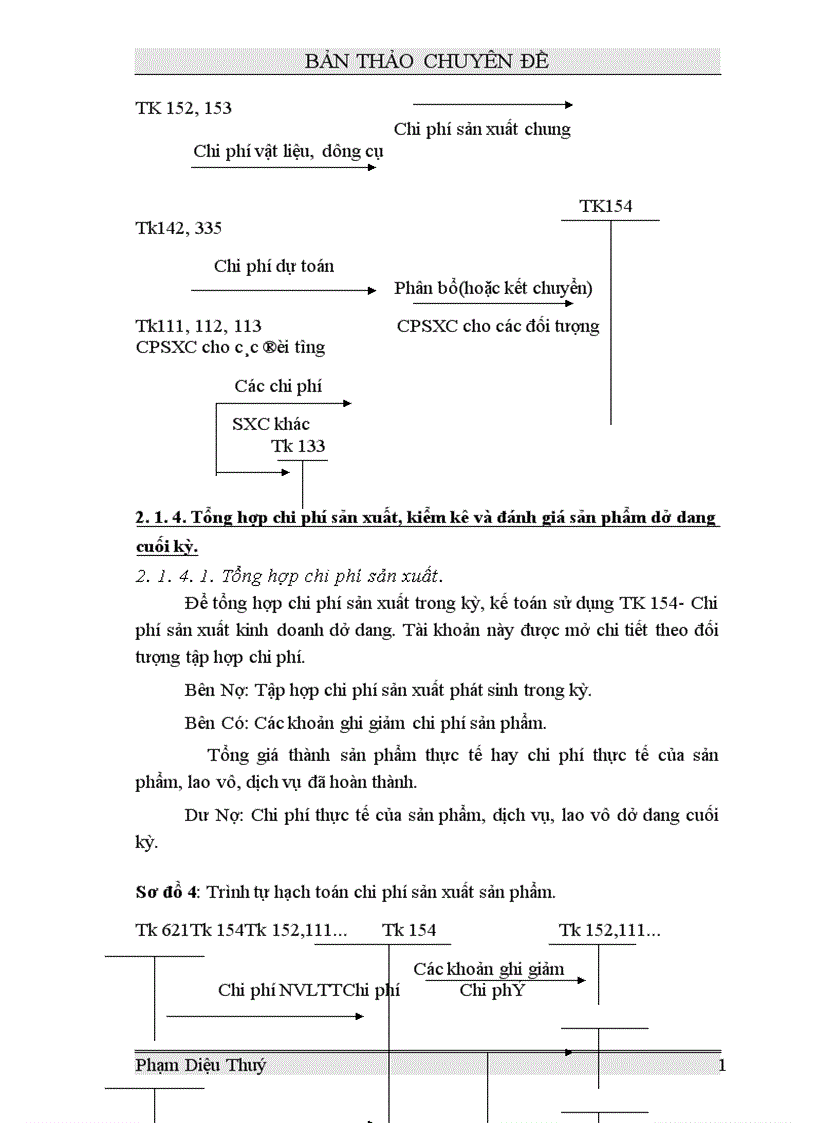image for page Một số vấn đề lý luận chung về tổ chức kế toán chi phí sản xuất và giá thành sản phẩm trong các doanh nghiệp sản xuất