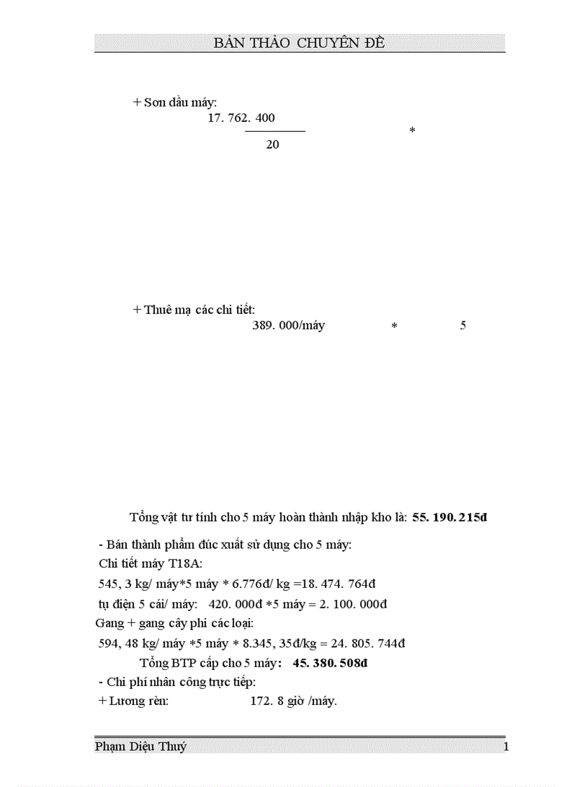 image for page Một số vấn đề lý luận chung về tổ chức kế toán chi phí sản xuất và giá thành sản phẩm trong các doanh nghiệp sản xuất