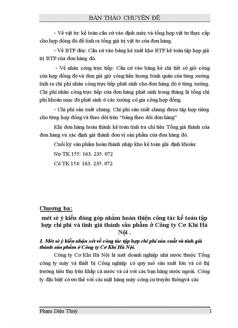 image for page Một số vấn đề lý luận chung về tổ chức kế toán chi phí sản xuất và giá thành sản phẩm trong các doanh nghiệp sản xuất