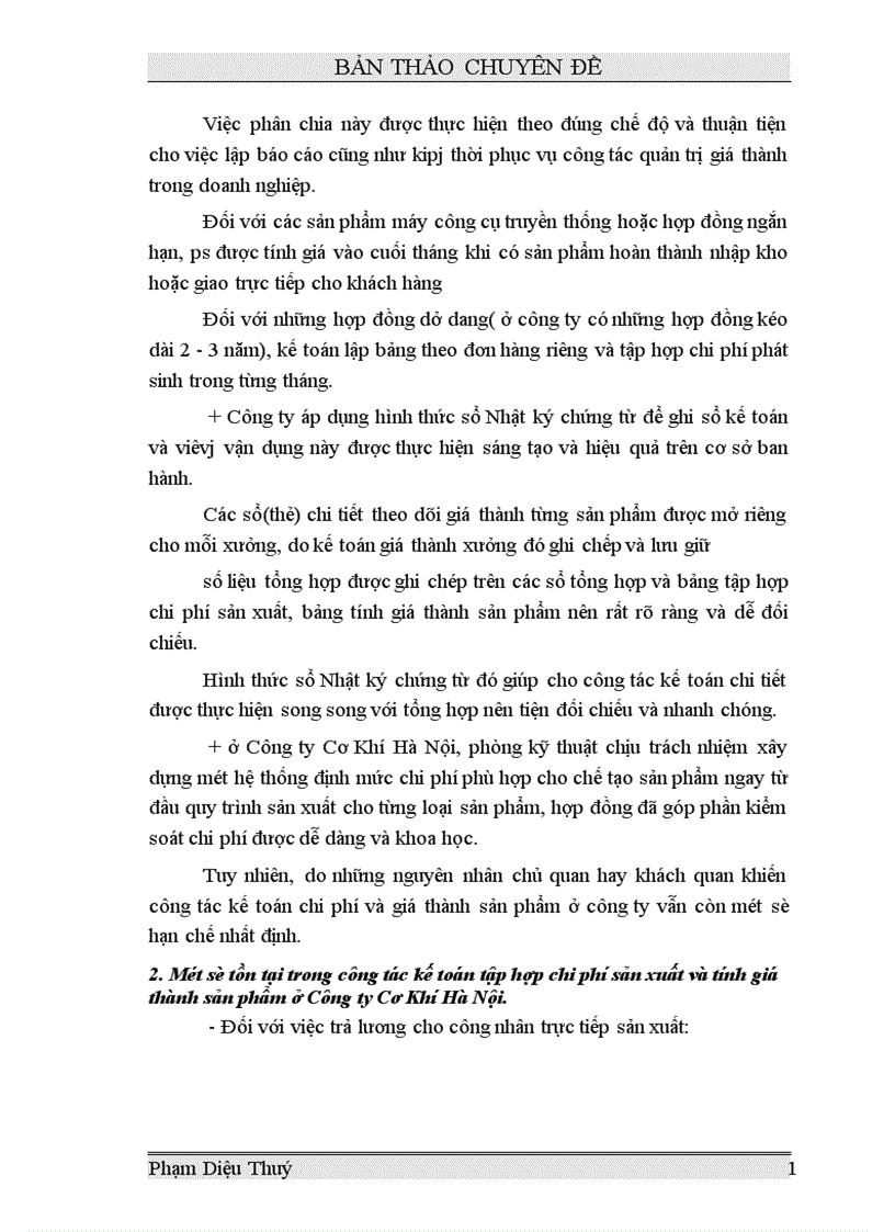 image for page Một số vấn đề lý luận chung về tổ chức kế toán chi phí sản xuất và giá thành sản phẩm trong các doanh nghiệp sản xuất