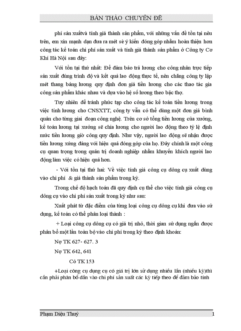 image for page Một số vấn đề lý luận chung về tổ chức kế toán chi phí sản xuất và giá thành sản phẩm trong các doanh nghiệp sản xuất