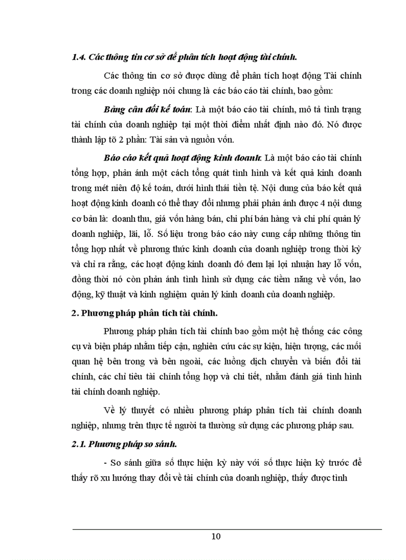 image for page Phân tích tài chính và các giải pháp nhằm tăng cường năng lực tài chính tại Công ty Công ty Xây Lắp và Kinh Doanh Vật Tư Thiết Bị 1