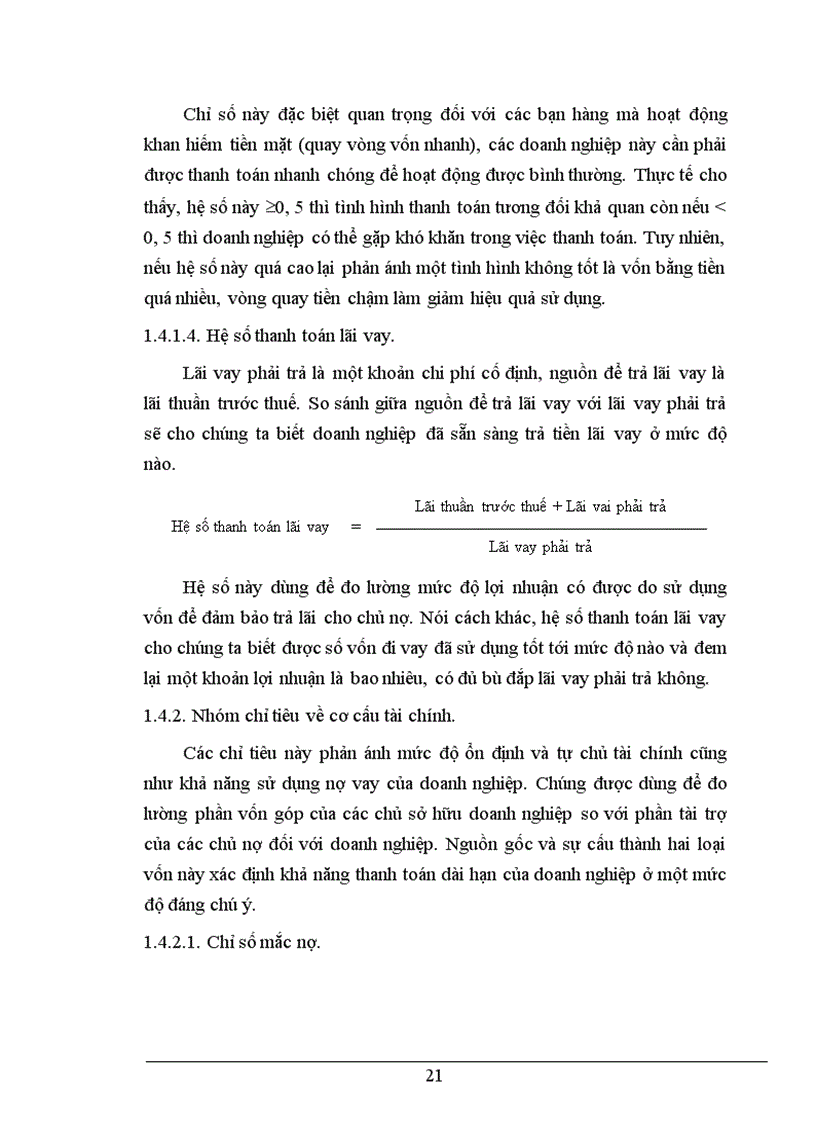 image for page Phân tích tài chính và các giải pháp nhằm tăng cường năng lực tài chính tại Công ty Công ty Xây Lắp và Kinh Doanh Vật Tư Thiết Bị 1