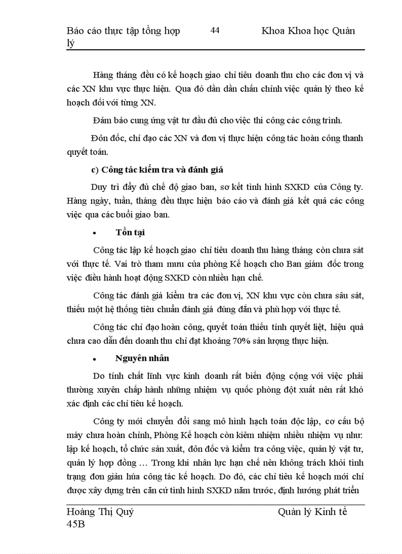 image for page thực tập tổng hợp Khoa Khoa học Quản lý