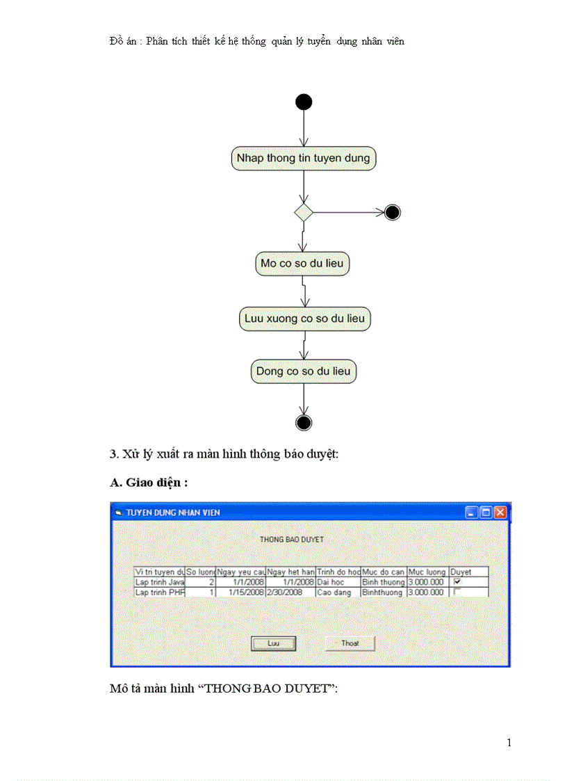 image for page Phân tích thiết kế hệ thống quản lý tuyển dụng nhân viên 1