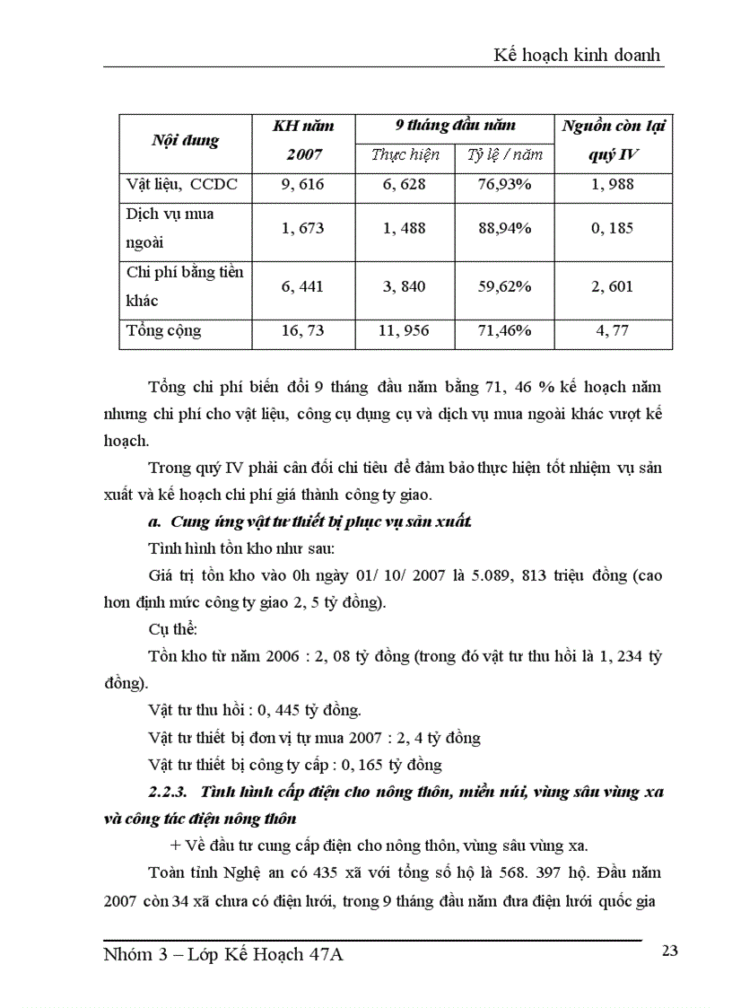 image for page Đổi mới trong công tác lập kế hoạch của Công ty Điện lực Nghệ An