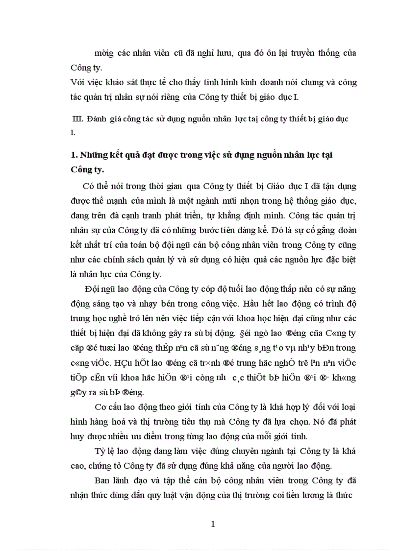 image for page Một số giải pháp nhằm nâng cao hiệu quả sử dụng nguồn nhân lực tại Công ty thiết bị Giáo dục I trong xu thế hội nhập 1