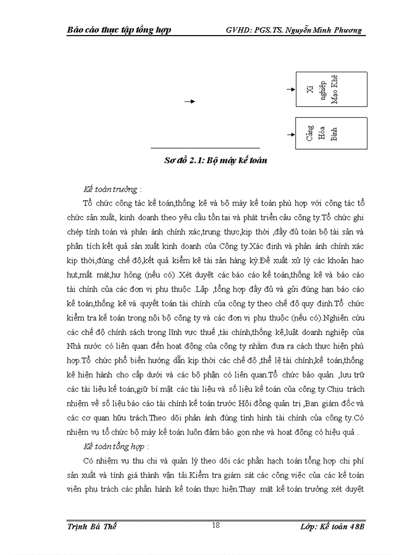 image for page Mô t sô đa nh gia vê hoa t đô ng sa n xuâ t kinh doanh va tô chư c ha ch toa n kê toa n ta i Công ty cô phâ n vâ n ta i thu y I