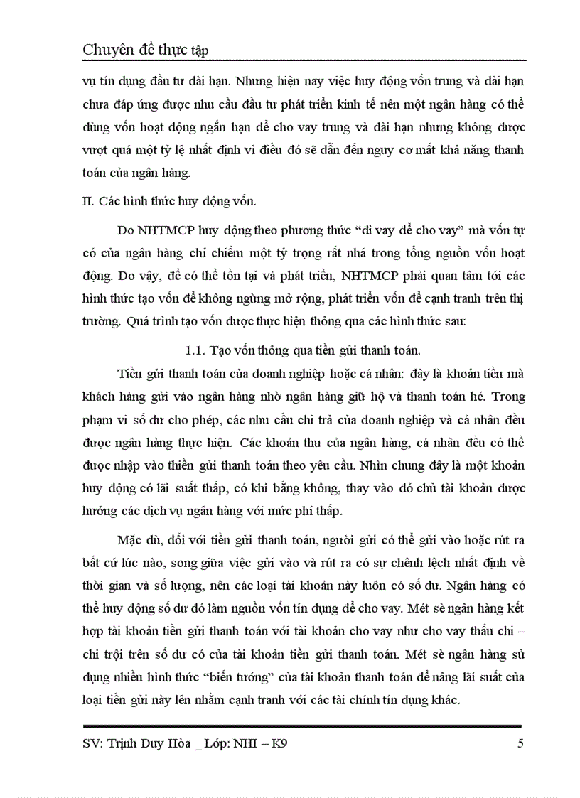 image for page Giải pháp tăng cường huy động vốn tại ngân hàng thương mại cổ phần Nam Việt