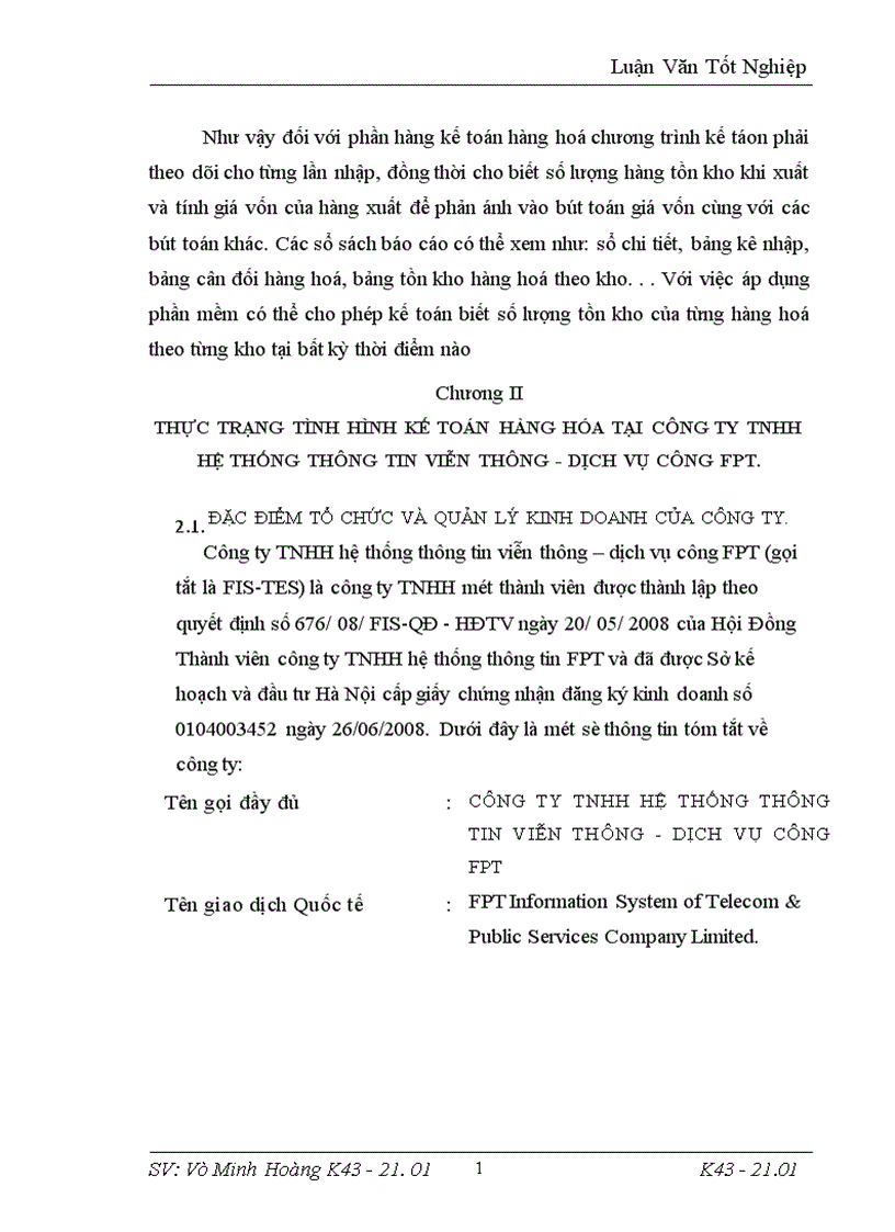 image for page Kế toán hàng hóa tồn kho tại công ty TNHH hệ thống thông tin viễn thông dịch vụ công FPT