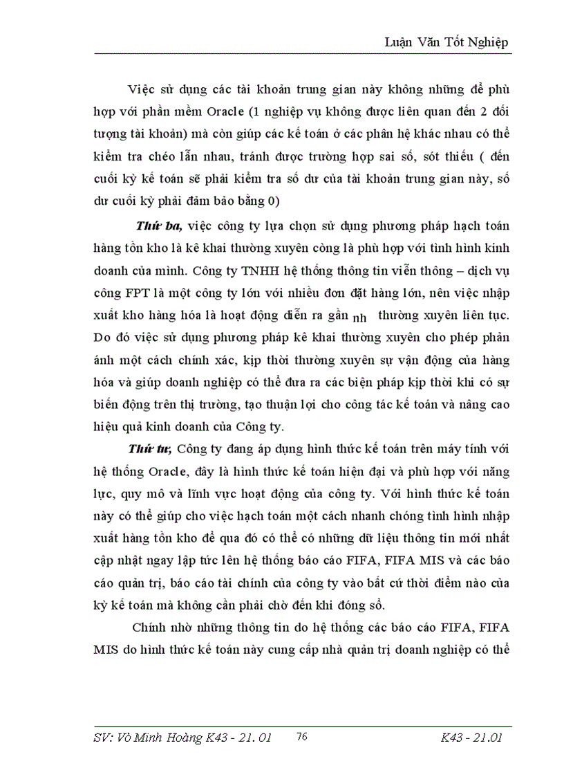 image for page Kế toán hàng hóa tồn kho tại công ty TNHH hệ thống thông tin viễn thông dịch vụ công FPT