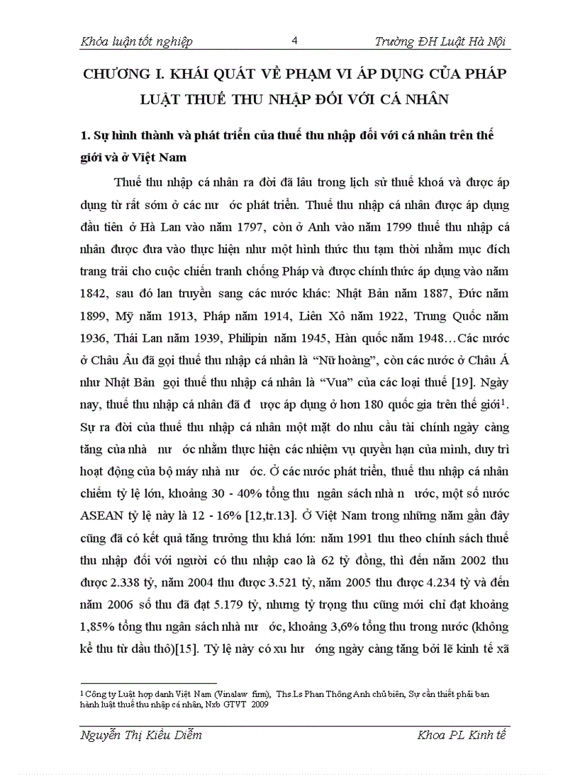 image for page Phạm vi áp dụng thuế thu nhập cá nhân và thuế thu nhập đối với người có thu nhập cao so sánh dưới góc độ pháp lý 1