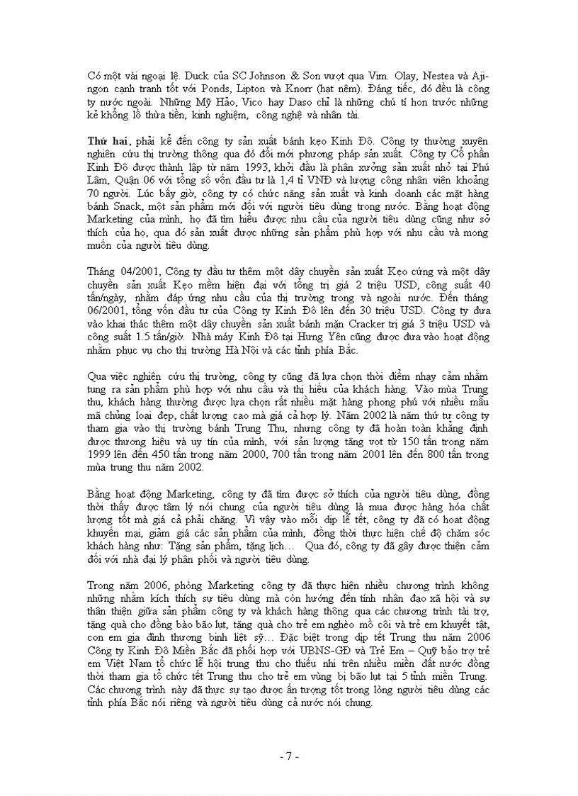 image for page Việc nghiên cứu và vận dụng Marketing trong điều kiện kinh doanh hiện nay của Việt nam