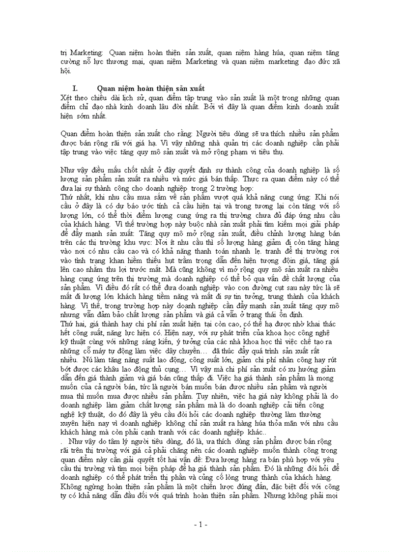 image for page Việc nghiên cứu và vận dụng Marketing trong điều kiện kinh doanh hiện nay của Việt nam