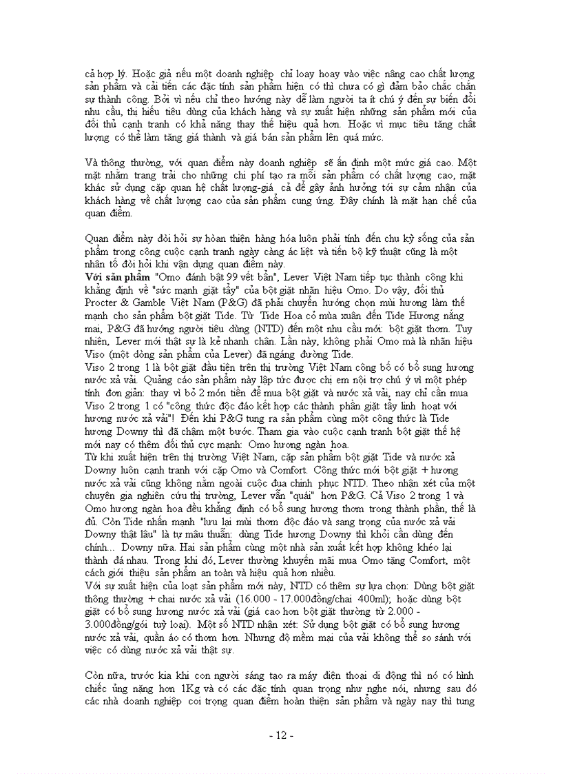 image for page Việc nghiên cứu và vận dụng Marketing trong điều kiện kinh doanh hiện nay của Việt nam