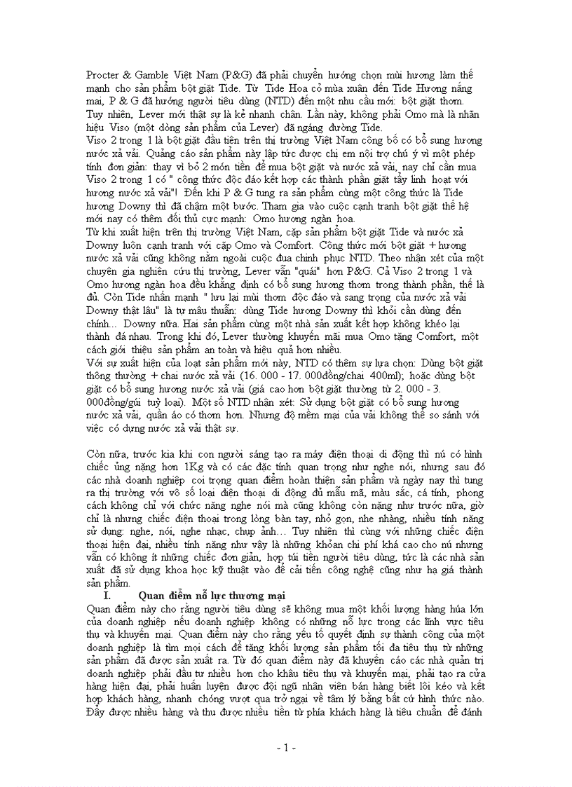 image for page Việc nghiên cứu và vận dụng Marketing trong điều kiện kinh doanh hiện nay của Việt nam