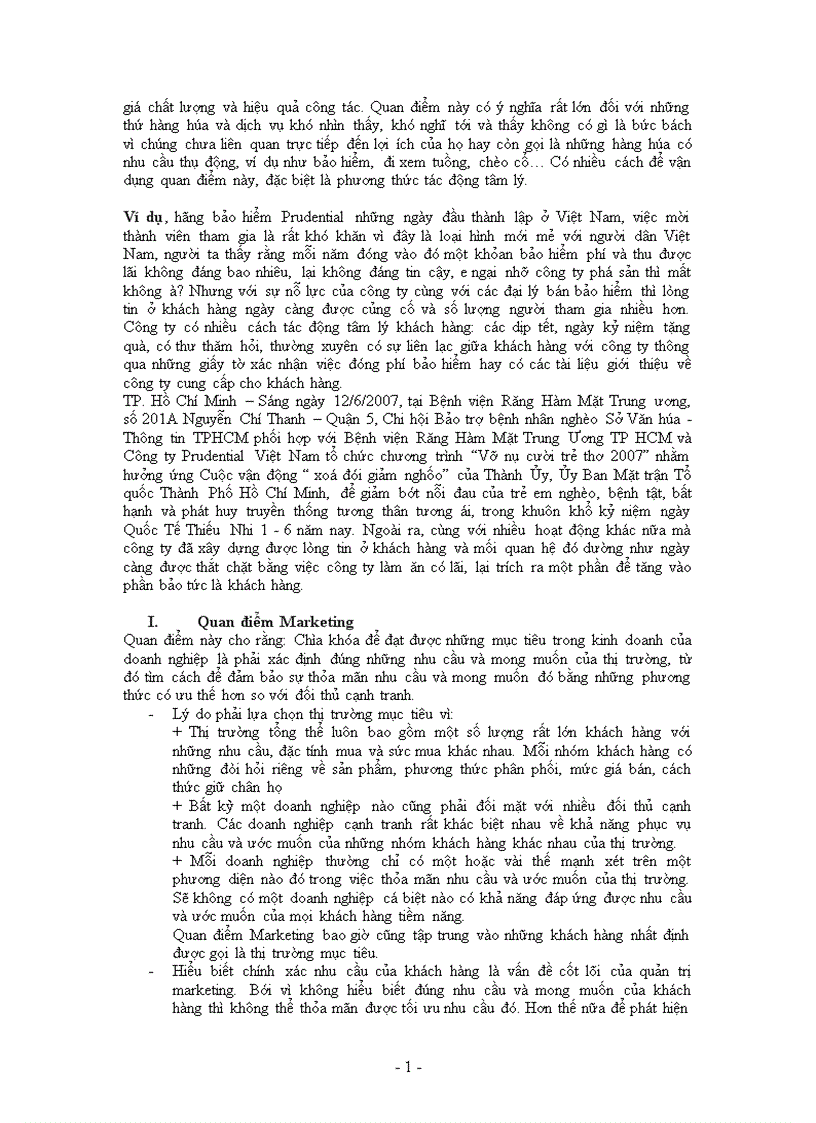 image for page Việc nghiên cứu và vận dụng Marketing trong điều kiện kinh doanh hiện nay của Việt nam