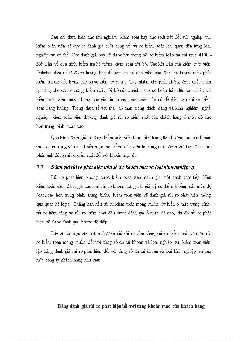 image for page Quy trình đánh giá trọng yếu và rủi ro kiểm toán trong kiểm toán Báo cáo tài chính tại Công ty TNHH Deloitte Việt Nam 1