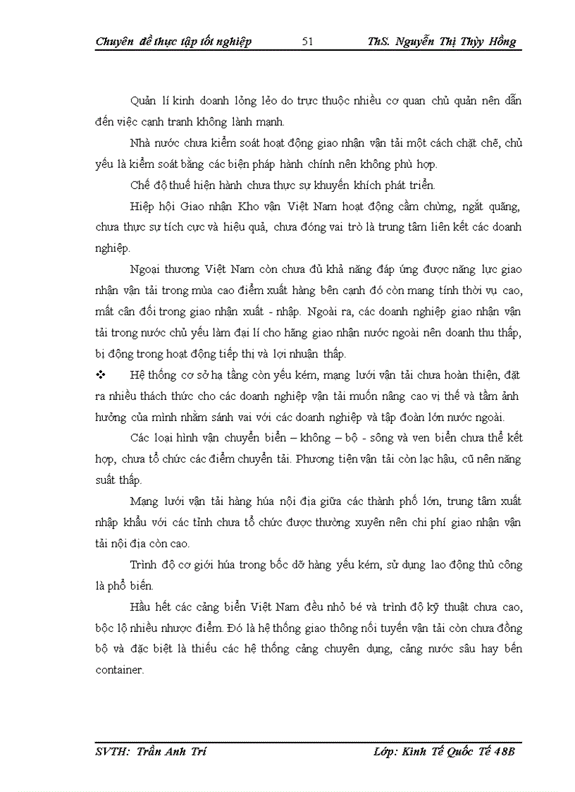 image for page Hoạt động giao nhận hàng hóa quốc tế tại công ty giao nhận kho vận ngoại thương vietrans