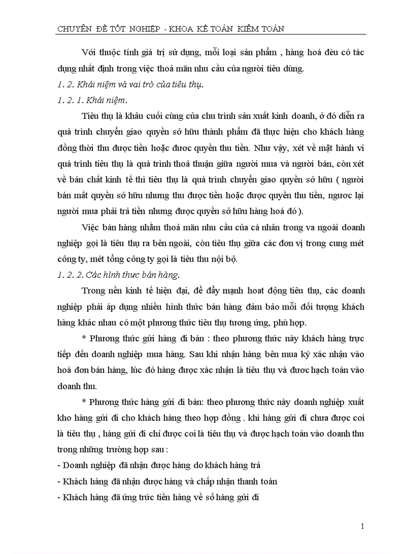image for page Hoàn thiện công tác kế toán thành phẩm tiêu thụ và xác định kết quả hoạt động kinh doanh 1