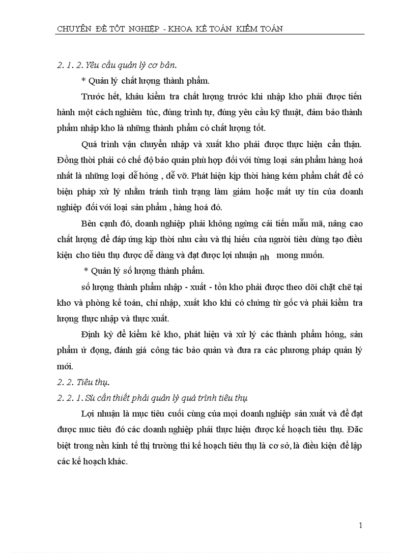 image for page Hoàn thiện công tác kế toán thành phẩm tiêu thụ và xác định kết quả hoạt động kinh doanh 1