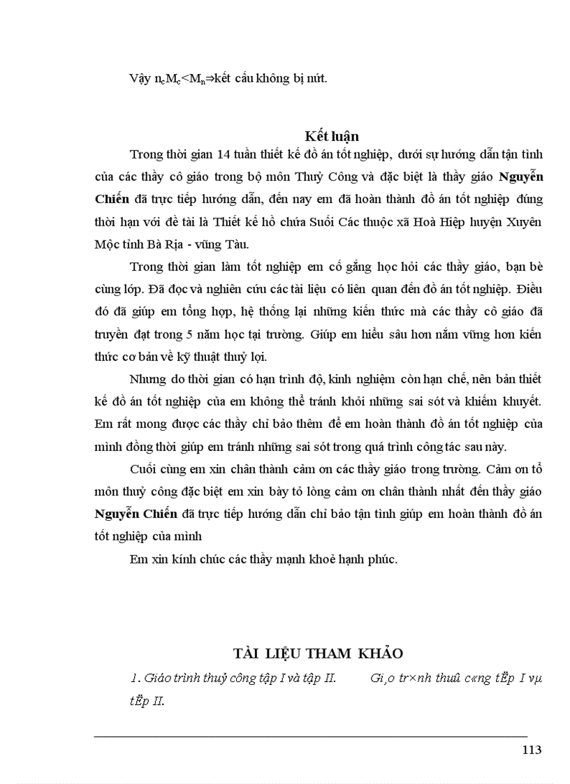 image for page công trình thiết kế kỹ thuật quy hoạnh thuỷ lợi huyện Xuyên Mộc với Hồ Chứa Suối Các