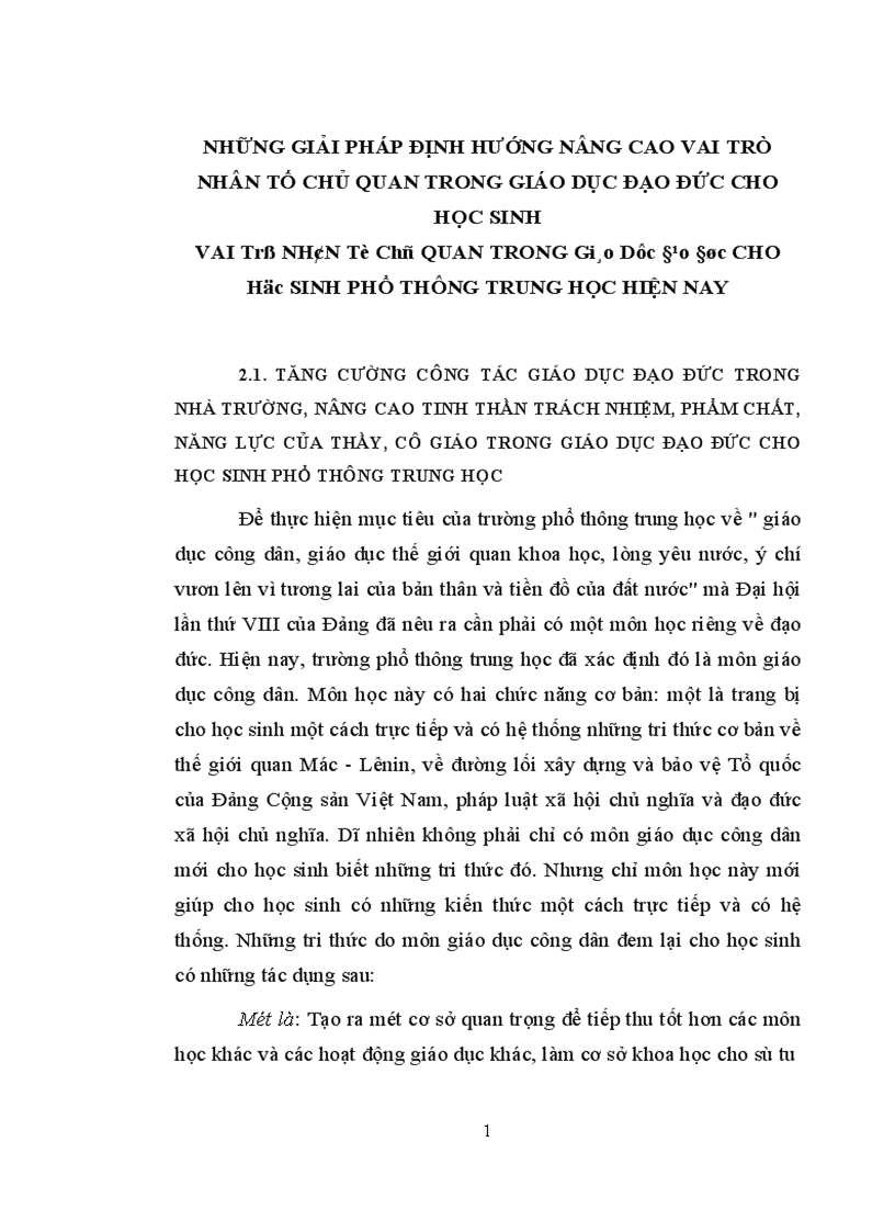 image for page Tăng cường công tác giáo dục đạo đức cho đối tượng học sinh phổ thông trung học