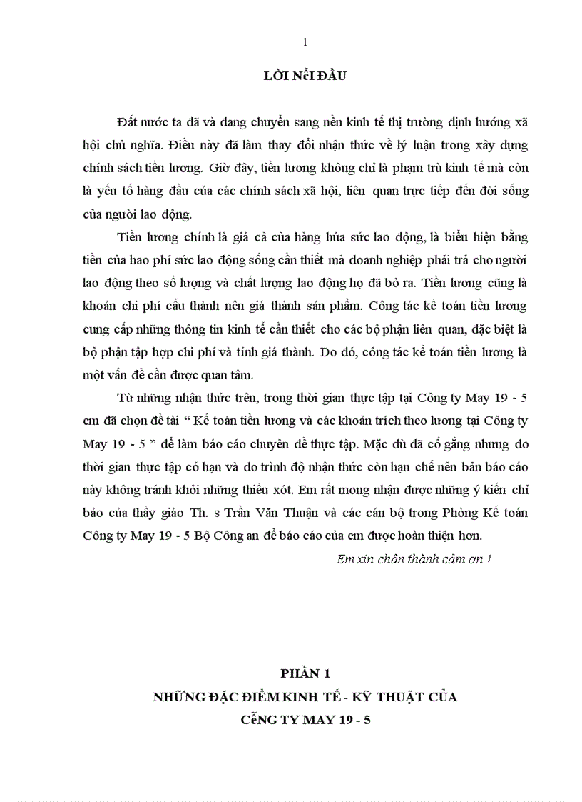 image for page Kế toán tiền lương và các khoản trích theo lương tại Công ty May 19 5 1