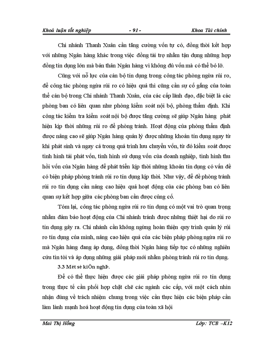 image for page Giải pháp phòng ngừa hạn chế rủi ro tín dụng tại Ngân hàng thương mại cổ phần Quốc Tế Việt Nam chi nhánh Thanh Xuân 1