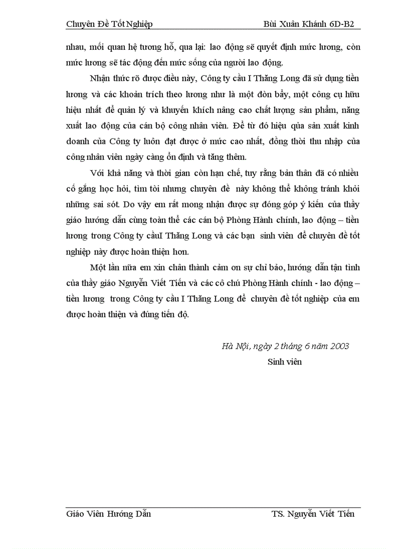 image for page Hoàn thiện kế toán tiền lương và các khoản trích theo lương tại công ty cầu I Thăng Long 1