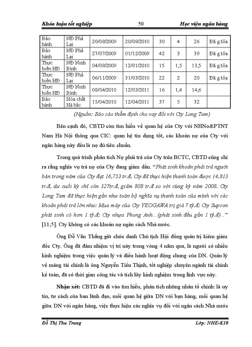 image for page Giải pháp nâng cao chất lượng phân tích tín dụng đối với doanh nghiệp vay vốn tại NHNo PTNT Chi nhánh Thăng Long 1