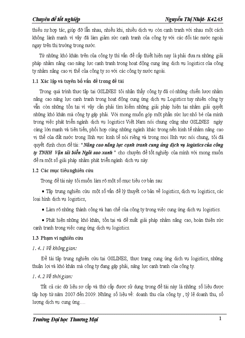 image for page Nâng cao năng lực cạnh tranh cung ứng dịch vụ logistics của công ty TNHH Vận tải biển Ngôi sao xanh