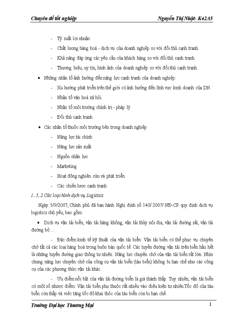 image for page Nâng cao năng lực cạnh tranh cung ứng dịch vụ logistics của công ty TNHH Vận tải biển Ngôi sao xanh