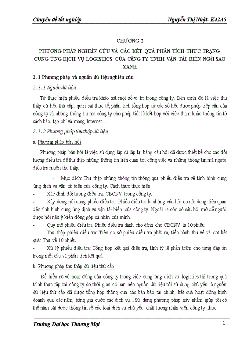 image for page Nâng cao năng lực cạnh tranh cung ứng dịch vụ logistics của công ty TNHH Vận tải biển Ngôi sao xanh