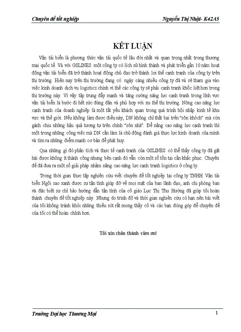 image for page Nâng cao năng lực cạnh tranh cung ứng dịch vụ logistics của công ty TNHH Vận tải biển Ngôi sao xanh