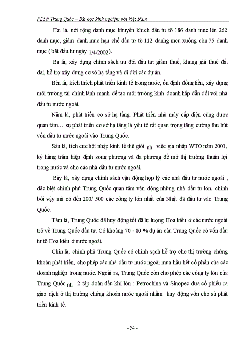 image for page FDI ở Trung Quốc Bài học kinh nghiệm với Việt Nam