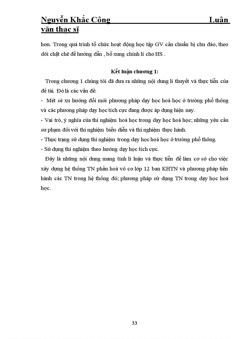 image for page Xu hướng đổi mới phương pháp dạy học hoá học ở trường phổ thông